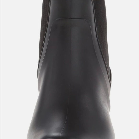 Kate Spade black with gold trim size 11 ankle rain boots - Picture 6 of 11